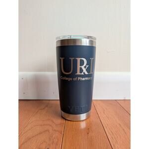 Yeti 12oz Navy Insulated Rambler Tumbler URI College Of Pharmacy Branded